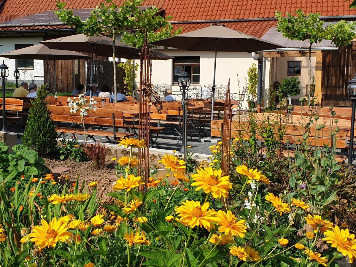 Gasthof Hirsch Schollbrunn Eksteriør billede